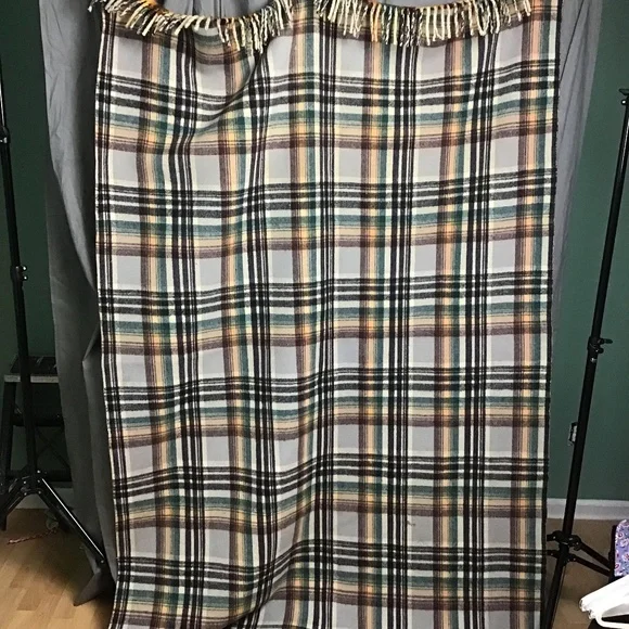 Rare Vintage Double Sided Indian Blanket